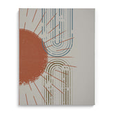 Lines and curves Modern Wall Art
